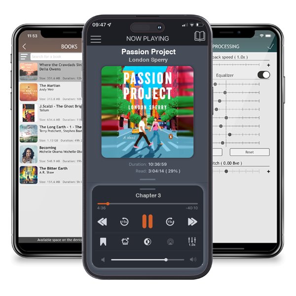 Download fo free audiobook Passion Project by London Sperry and listen anywhere on your iOS devices in the ListenBook app.