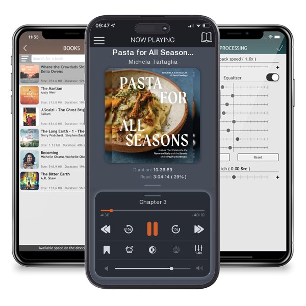Download fo free audiobook Pasta for All Seasons: Dishes That Celebrate the Flavors of... by Michela Tartaglia and listen anywhere on your iOS devices in the ListenBook app.
