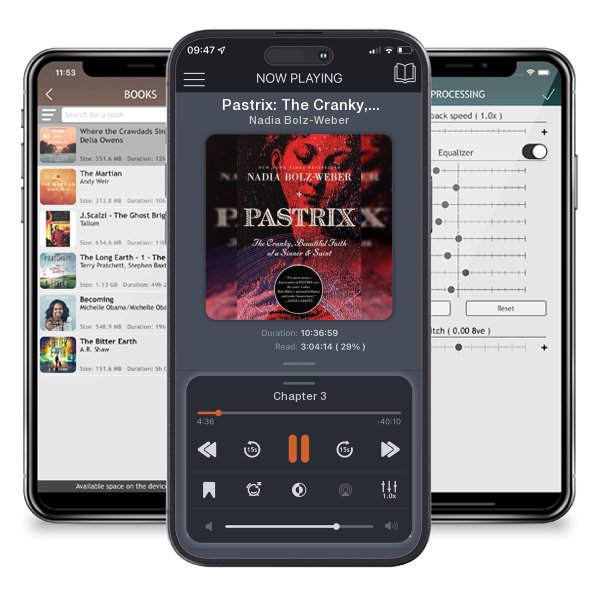 Download fo free audiobook Pastrix: The Cranky, Beautiful Faith of a Sinner & Saint by Nadia Bolz-Weber and listen anywhere on your iOS devices in the ListenBook app.