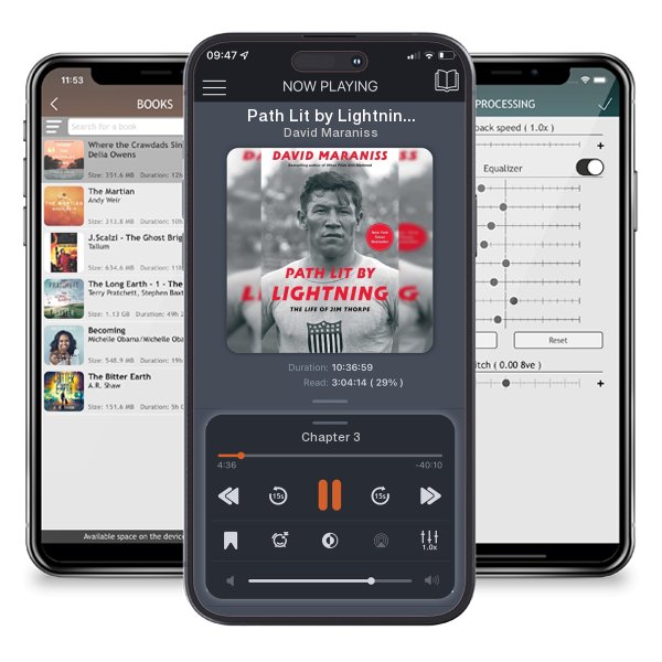 Download fo free audiobook Path Lit by Lightning: The Life of Jim Thorpe by David Maraniss and listen anywhere on your iOS devices in the ListenBook app.