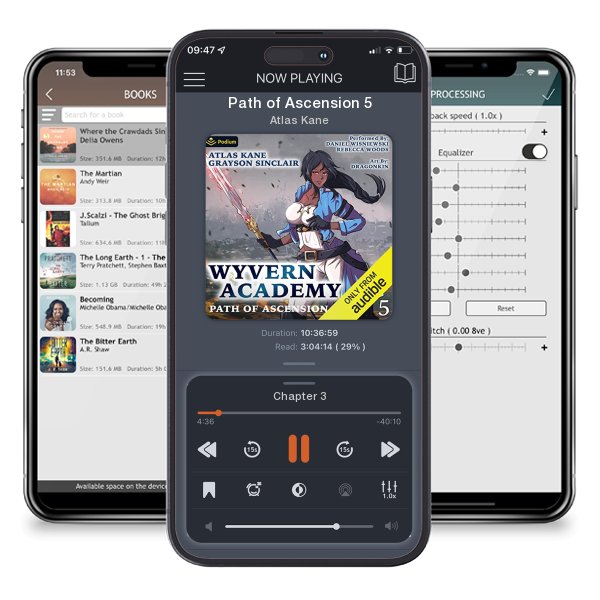 Download fo free audiobook Path of Ascension 5 by Atlas Kane and listen anywhere on your iOS devices in the ListenBook app.