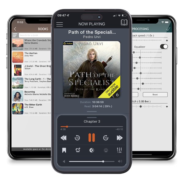 Download fo free audiobook Path of the Specialist by Pedro Urvi and listen anywhere on your iOS devices in the ListenBook app.