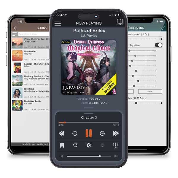 Download fo free audiobook Paths of Exiles by J.J. Pavlov and listen anywhere on your iOS devices in the ListenBook app.
