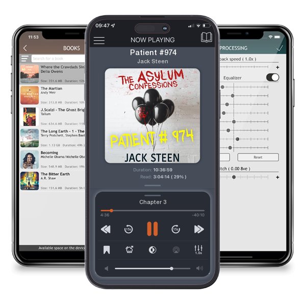 Download fo free audiobook Patient #974 by Jack Steen and listen anywhere on your iOS devices in the ListenBook app.