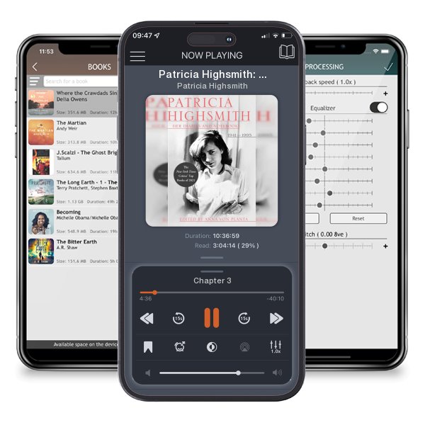 Download fo free audiobook Patricia Highsmith: Her Diaries and Notebooks: 1941-1995 by Patricia Highsmith and listen anywhere on your iOS devices in the ListenBook app.