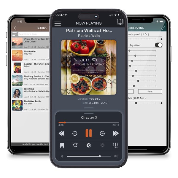 Download fo free audiobook Patricia Wells at Home in Provence: Patricia Wells at Home in Provence by Patricia Wells and listen anywhere on your iOS devices in the ListenBook app.