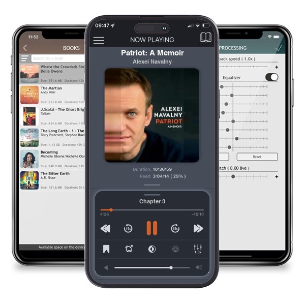 Download fo free audiobook Patriot: A Memoir by Alexei Navalny and listen anywhere on your iOS devices in the ListenBook app.