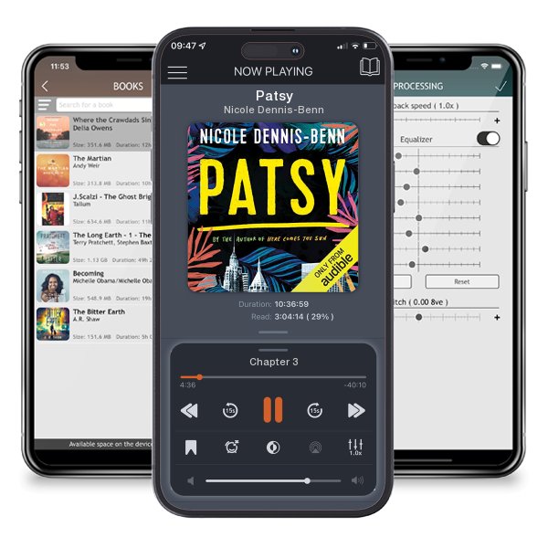 Download fo free audiobook Patsy by Nicole Dennis-Benn and listen anywhere on your iOS devices in the ListenBook app.