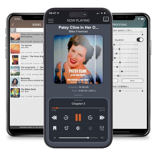 Download fo free audiobook Patsy Cline In Her Own Words by Mike Freeman and listen anywhere on your iOS devices in the ListenBook app.