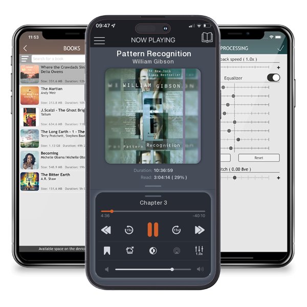 Download fo free audiobook Pattern Recognition by William Gibson and listen anywhere on your iOS devices in the ListenBook app.