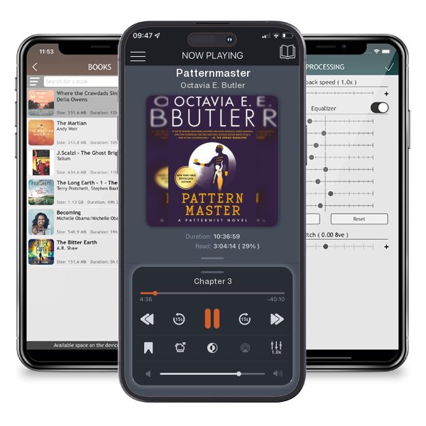 Download fo free audiobook Patternmaster by Octavia E. Butler and listen anywhere on your iOS devices in the ListenBook app.