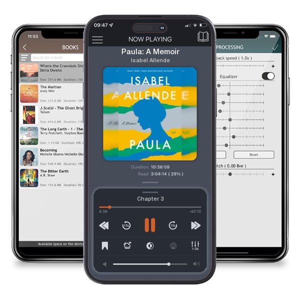 Download fo free audiobook Paula: A Memoir by Isabel Allende and listen anywhere on your iOS devices in the ListenBook app.