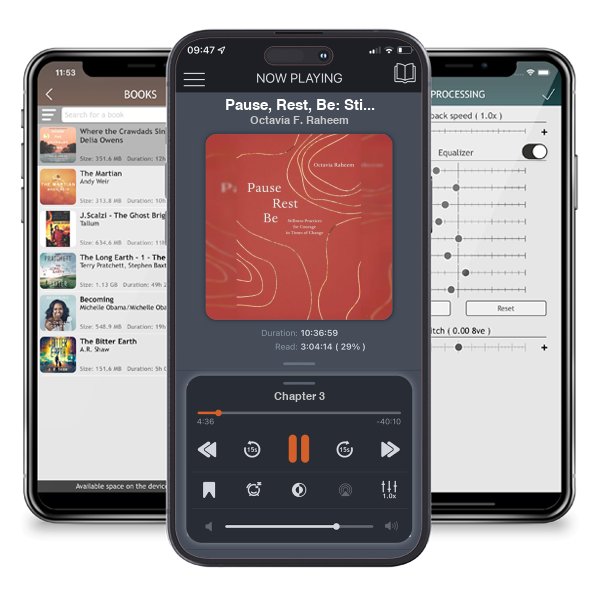 Download fo free audiobook Pause, Rest, Be: Stillness Practices for Courage in Times of... by Octavia F. Raheem and listen anywhere on your iOS devices in the ListenBook app.