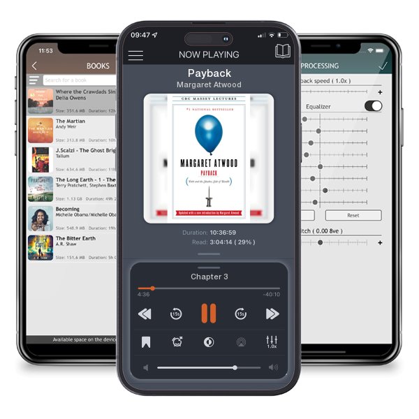 Download fo free audiobook Payback by Margaret Atwood and listen anywhere on your iOS devices in the ListenBook app.