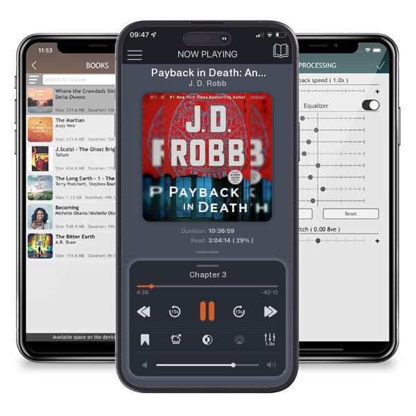 Download fo free audiobook Payback in Death: An Eve Dallas Novel by J. D. Robb and listen anywhere on your iOS devices in the ListenBook app.