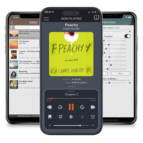 Download fo free audiobook Peachy by Camri Kohler and listen anywhere on your iOS devices in the ListenBook app.