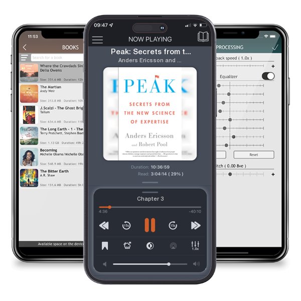 Download fo free audiobook Peak: Secrets from the New Science of Expertise by Anders Ericsson and Robert Pool and listen anywhere on your iOS devices in the ListenBook app.