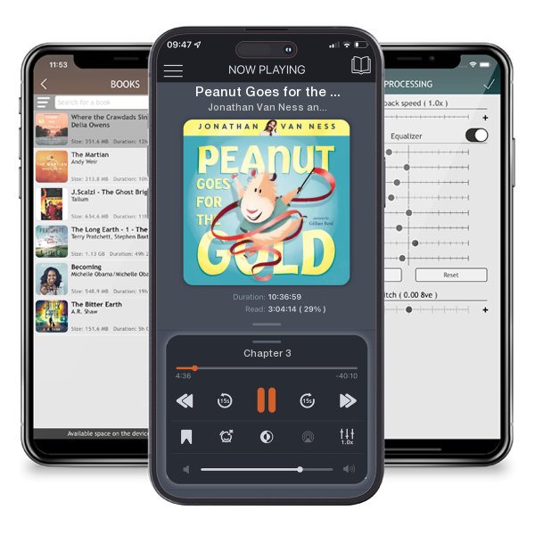 Download fo free audiobook Peanut Goes for the Gold by Jonathan Van Ness and Gillian Reid and listen anywhere on your iOS devices in the ListenBook app.