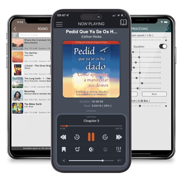 Descargar audiolibro gratis Pedid Que Ya Se Os Ha Dado: Como aprender a manifestar sus deseos by Esther Hicks y escuchar en cualquier lugar en sus dispositivos iOS en la aplicación ListenBook.