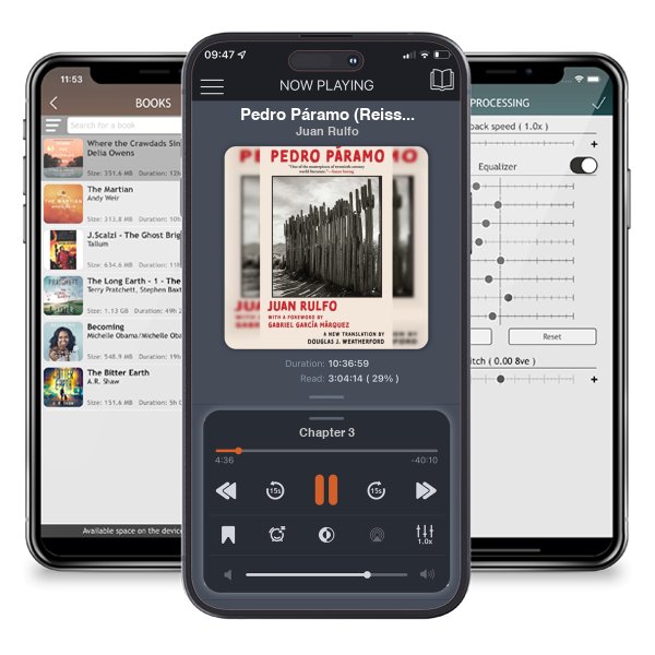 Download fo free audiobook Pedro Páramo (Reissue) by Juan Rulfo and listen anywhere on your iOS devices in the ListenBook app.