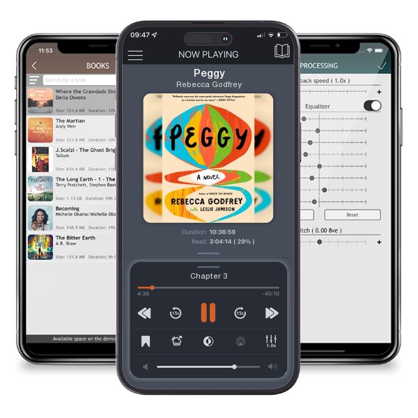 Download fo free audiobook Peggy by Rebecca Godfrey and listen anywhere on your iOS devices in the ListenBook app.