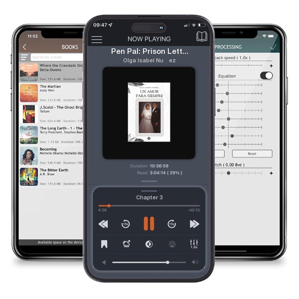 Download fo free audiobook Pen Pal: Prison Letters From A Free Spirit On Slow Death Row by Olga Isabel Nuñez and listen anywhere on your iOS devices in the ListenBook app.