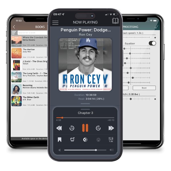 Download fo free audiobook Penguin Power: Dodger Blue, Hollywood Lights, and My One-in-a-Million Big League Journey by Ron Cey and listen anywhere on your iOS devices in the ListenBook app.
