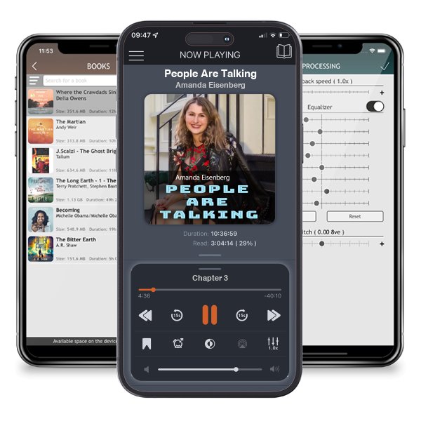 Download fo free audiobook People Are Talking by Amanda Eisenberg and listen anywhere on your iOS devices in the ListenBook app.