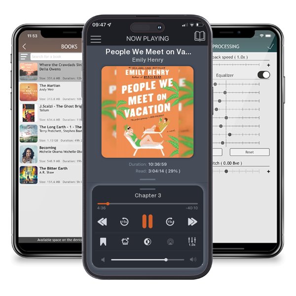 Download fo free audiobook People We Meet on Vacation by Emily Henry and listen anywhere on your iOS devices in the ListenBook app.