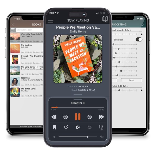 Download fo free audiobook People We Meet on Vacation by Emily Henry and listen anywhere on your iOS devices in the ListenBook app.