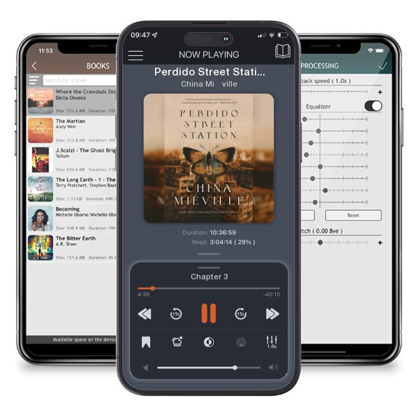 Download fo free audiobook Perdido Street Station by China Miéville and listen anywhere on your iOS devices in the ListenBook app.