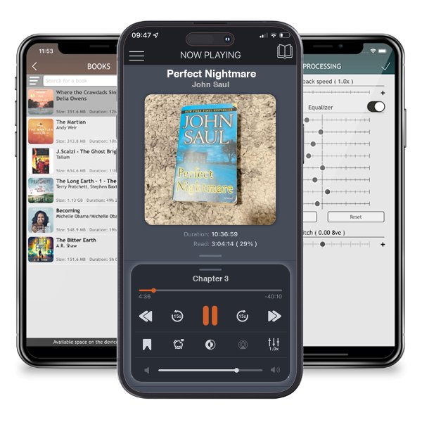 Download fo free audiobook Perfect Nightmare by John Saul and listen anywhere on your iOS devices in the ListenBook app.