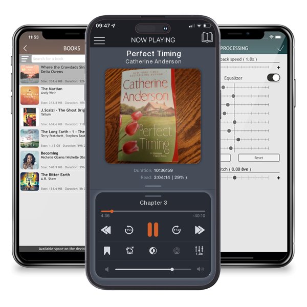 Download fo free audiobook Perfect Timing by Catherine Anderson and listen anywhere on your iOS devices in the ListenBook app.