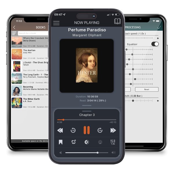 Download fo free audiobook Perfume Paradiso by Margaret Oliphant and listen anywhere on your iOS devices in the ListenBook app.