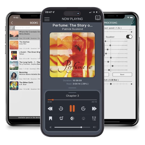 Download fo free audiobook Perfume: The Story of a Murderer by Patrick Suskind and listen anywhere on your iOS devices in the ListenBook app.