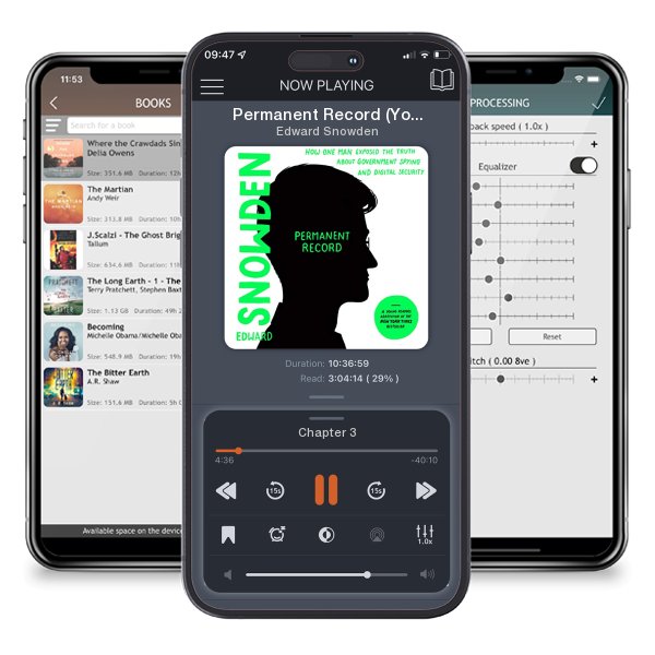 Download fo free audiobook Permanent Record (Young Readers Edition) by Edward Snowden and listen anywhere on your iOS devices in the ListenBook app.