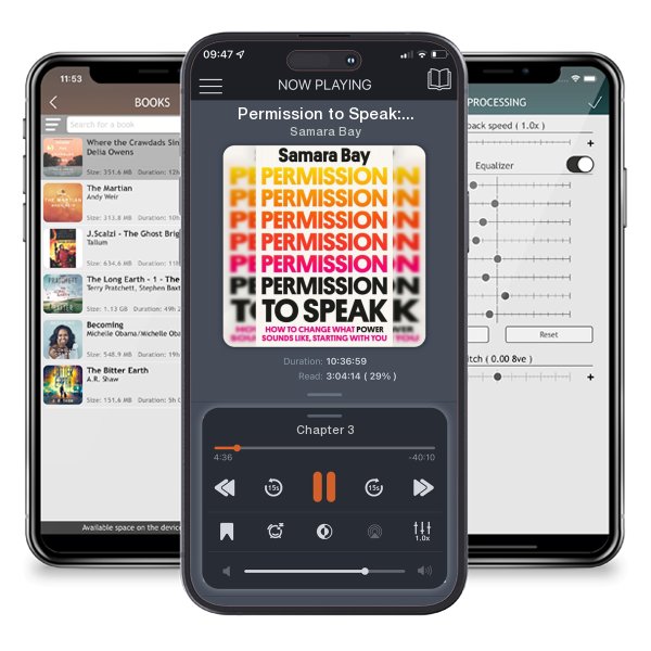 Download fo free audiobook Permission to Speak: How to Change What Power Sounds Like,... by Samara Bay and listen anywhere on your iOS devices in the ListenBook app.