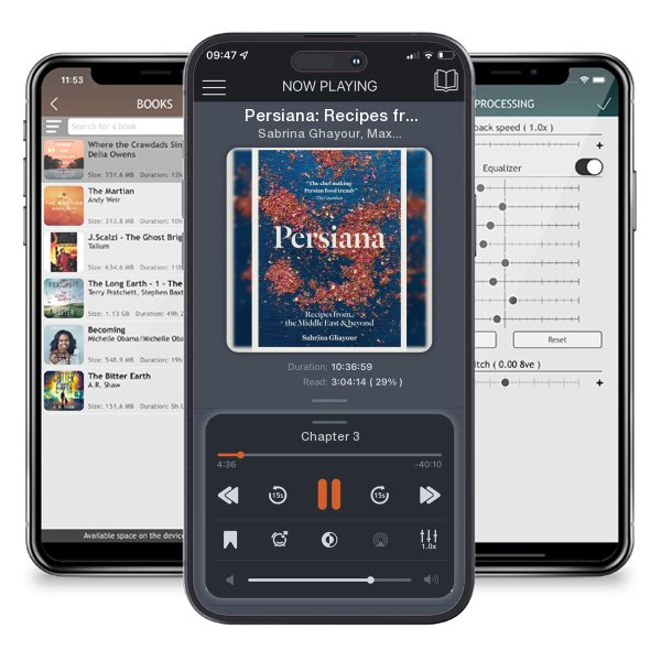 Download fo free audiobook Persiana: Recipes from the Middle East & Beyond by Sabrina Ghayour, Max Haarala Hamilton,  et al. and listen anywhere on your iOS devices in the ListenBook app.