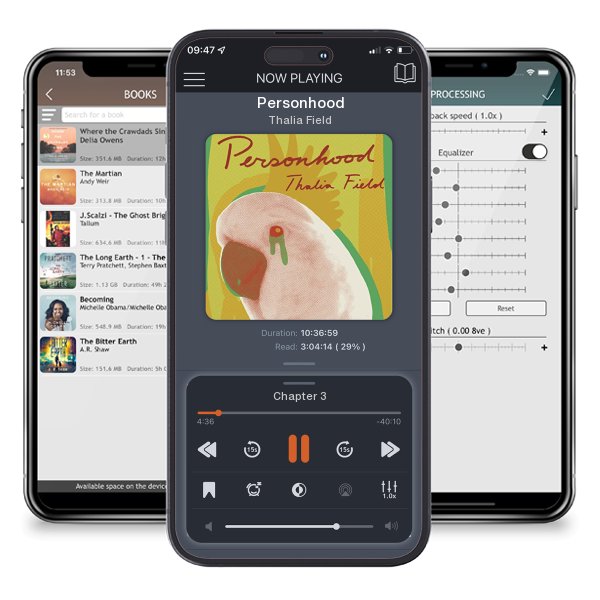 Download fo free audiobook Personhood by Thalia Field and listen anywhere on your iOS devices in the ListenBook app.
