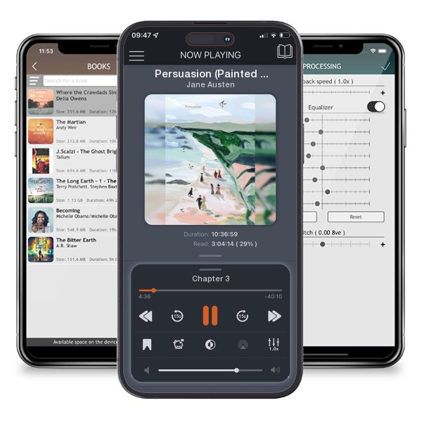 Download fo free audiobook Persuasion (Painted Edition) by Jane Austen and listen anywhere on your iOS devices in the ListenBook app.