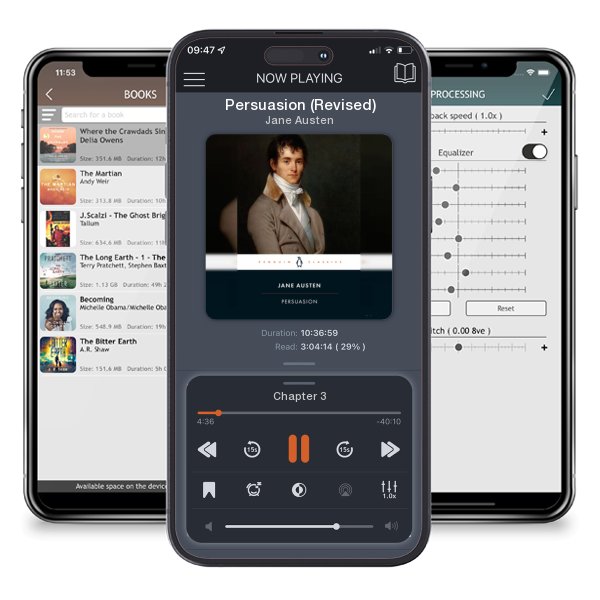 Download fo free audiobook Persuasion (Revised) by Jane Austen and listen anywhere on your iOS devices in the ListenBook app.