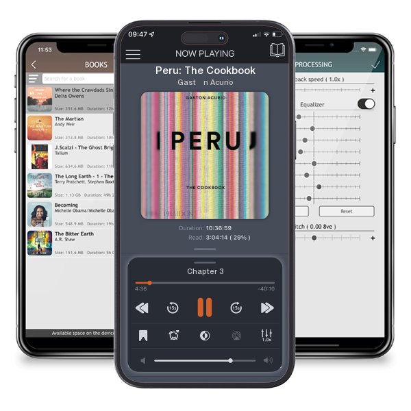 Download fo free audiobook Peru: The Cookbook by Gastón Acurio and listen anywhere on your iOS devices in the ListenBook app.