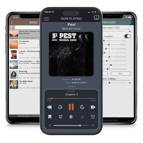 Download fo free audiobook Pest by Michael Cisco and listen anywhere on your iOS devices in the ListenBook app.