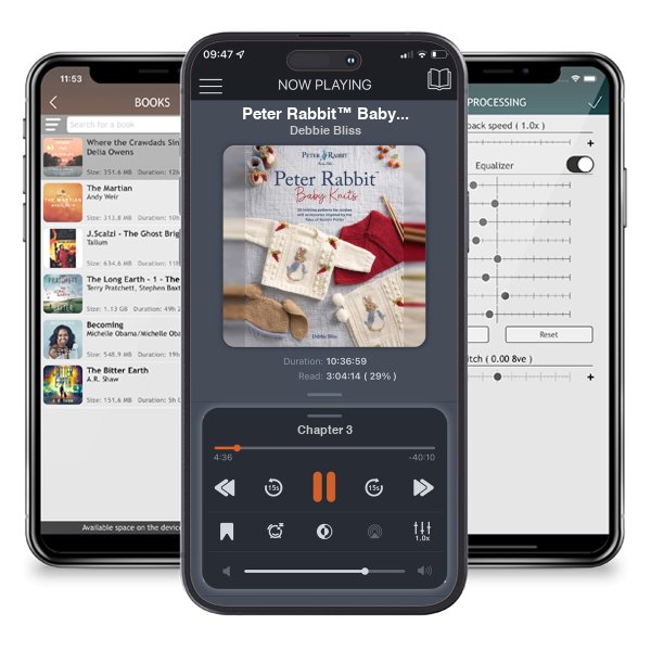 Download fo free audiobook Peter Rabbit™ Baby Knits: 20 Knitting Patterns for Clothes and Accessories Inspired by the Tales of Beatrix Potter by Debbie Bliss and listen anywhere on your iOS devices in the ListenBook app.