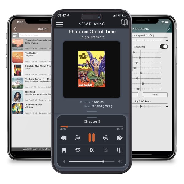Download fo free audiobook Phantom Out of Time by Leigh Brackett and listen anywhere on your iOS devices in the ListenBook app.