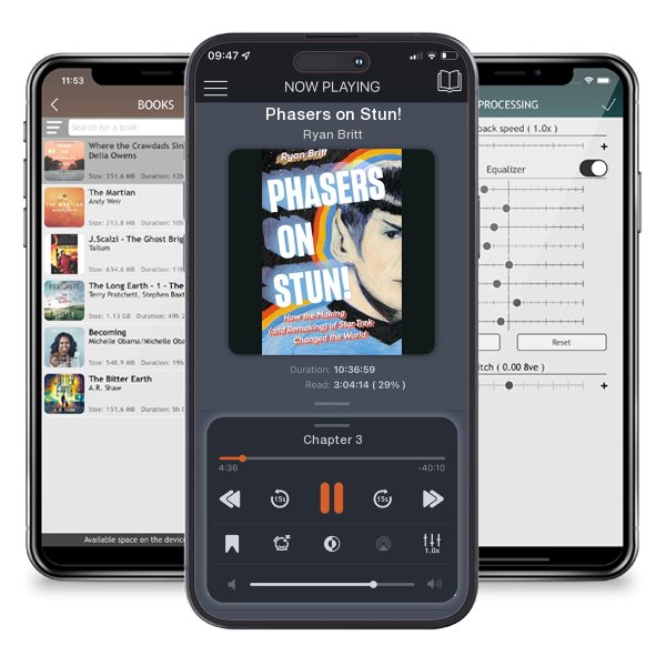 Download fo free audiobook Phasers on Stun! by Ryan Britt and listen anywhere on your iOS devices in the ListenBook app.