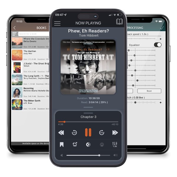 Download fo free audiobook Phew, Eh Readers? by Tom Hibbert and listen anywhere on your iOS devices in the ListenBook app.