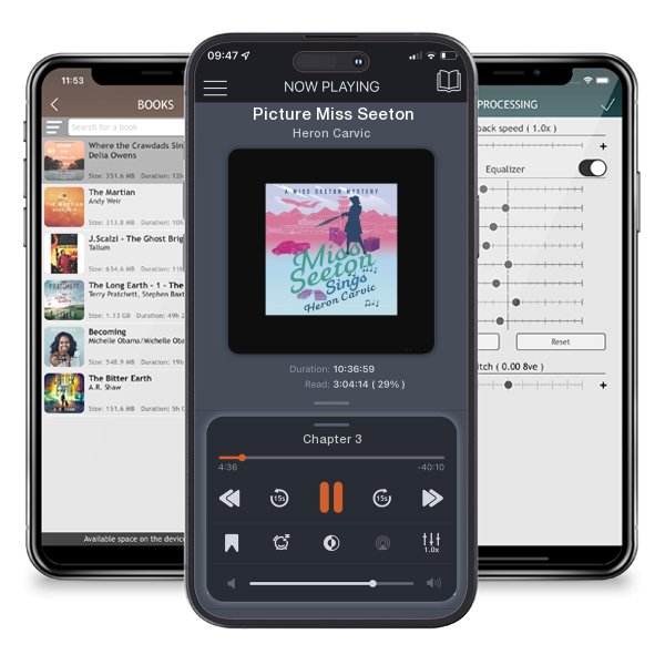 Download fo free audiobook Picture Miss Seeton by Heron Carvic and listen anywhere on your iOS devices in the ListenBook app.