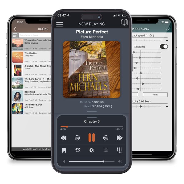 Download fo free audiobook Picture Perfect by Fern Michaels and listen anywhere on your iOS devices in the ListenBook app.