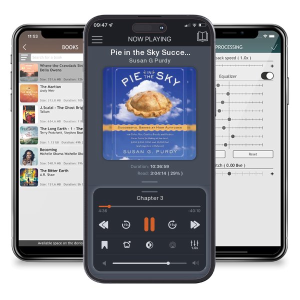 Download fo free audiobook Pie in the Sky Successful Baking at High Altitudes: 100... by Susan G Purdy and listen anywhere on your iOS devices in the ListenBook app.